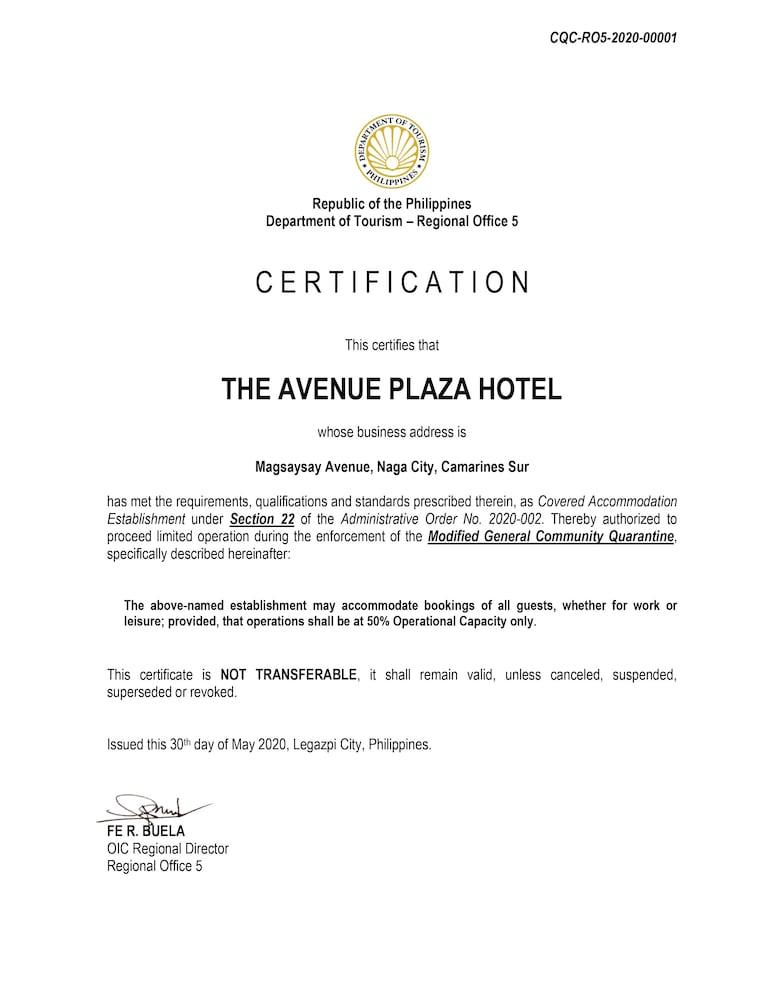 The Avenue Plaza Hotel Нага Экстерьер фото